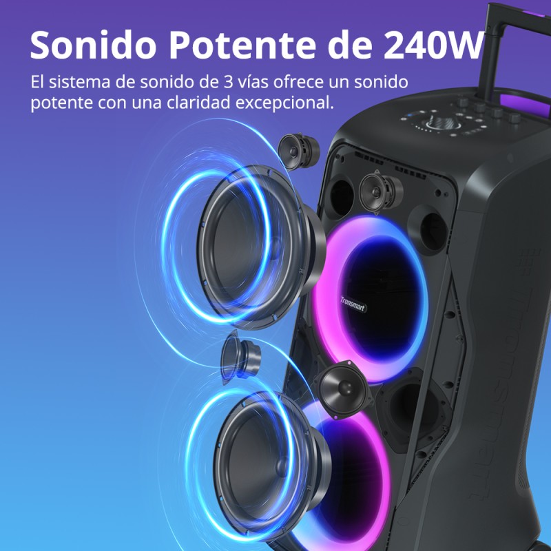 Tronsmart Halo 300 Altavoz Portátil Para Fiestas
