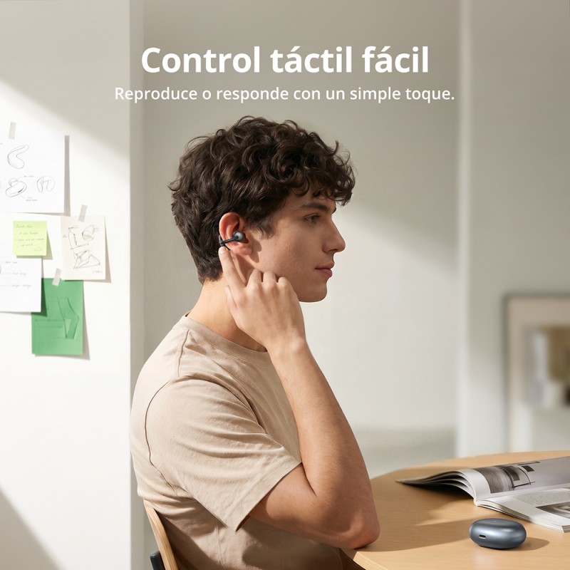 Tronsmart OpenFly Clip Auriculares de Oído Abierto con Clip