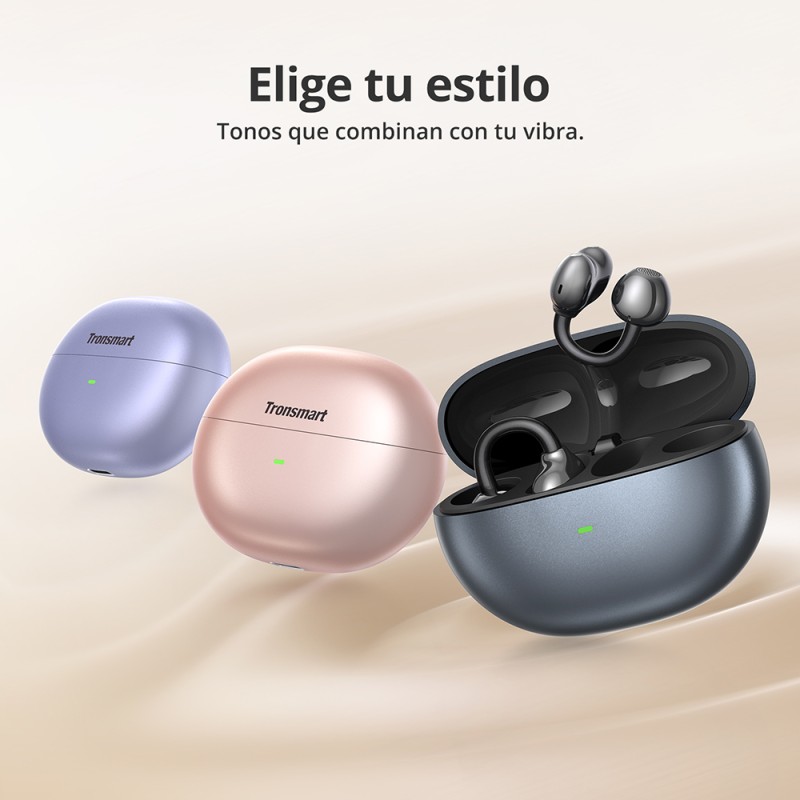 Tronsmart OpenFly Clip Auriculares de Oído Abierto con Clip