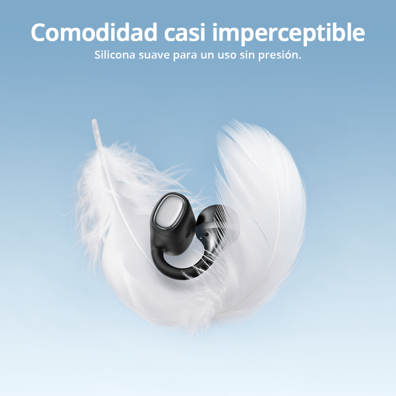 Tronsmart OpenFly Clip 2 Auriculares de Oído Abierto con Clip