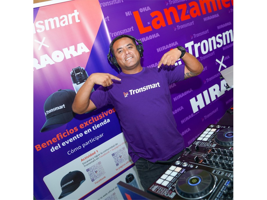 Tronsmart amplía su presencia física en Perú con el lanzamiento de Hiraoka Retail y un evento organizado por la comunidad